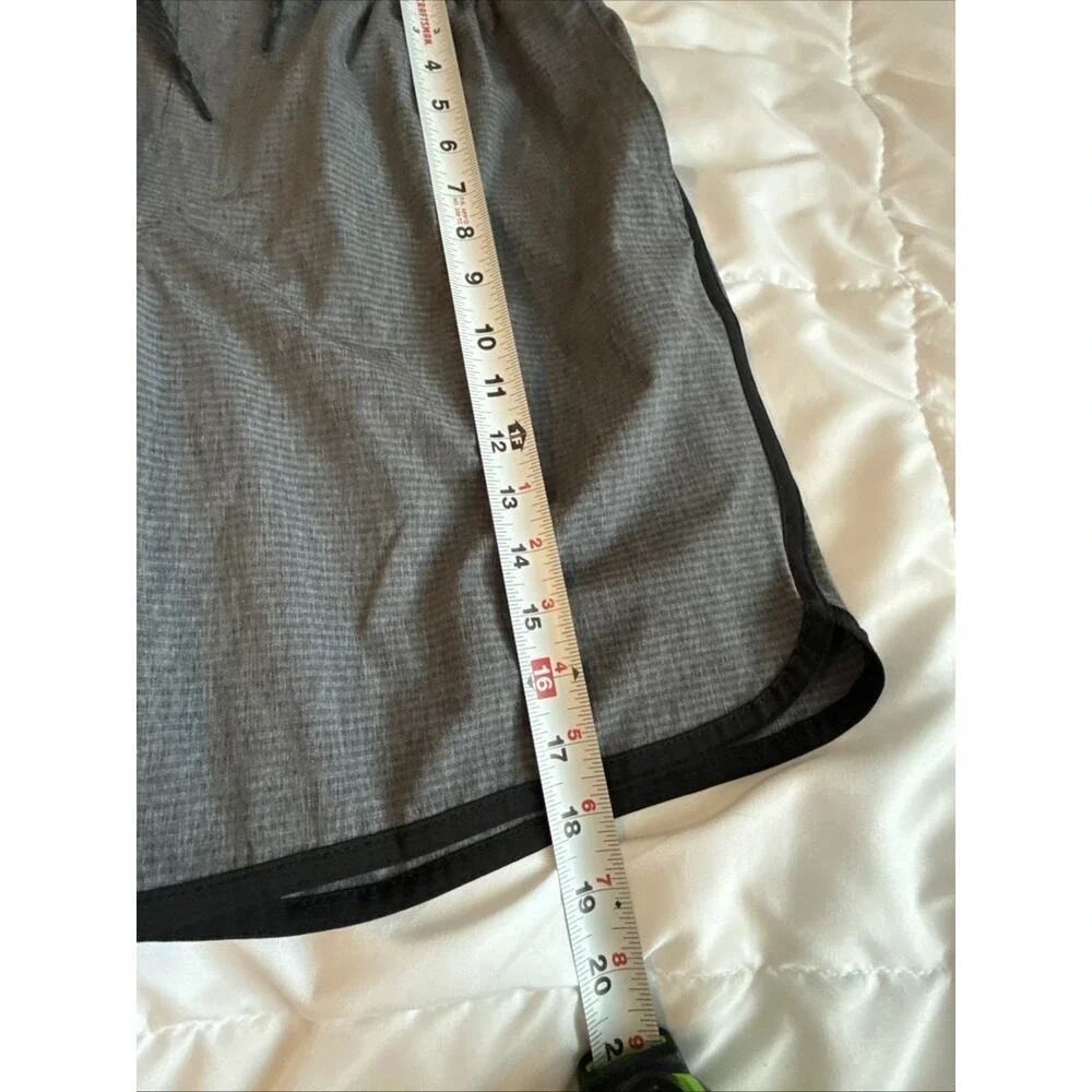 Burnside Hybrid Shorts Gray Elastic Waist Active Outdoor Men Size Large